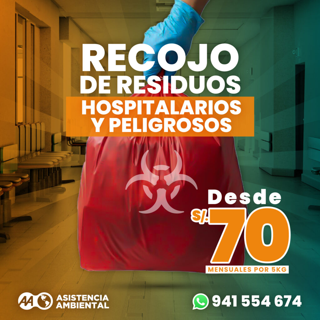 Recojo de residuos hospitalarios